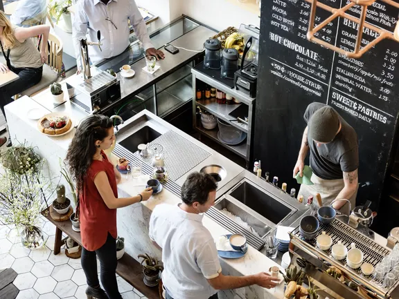 People coffee shop